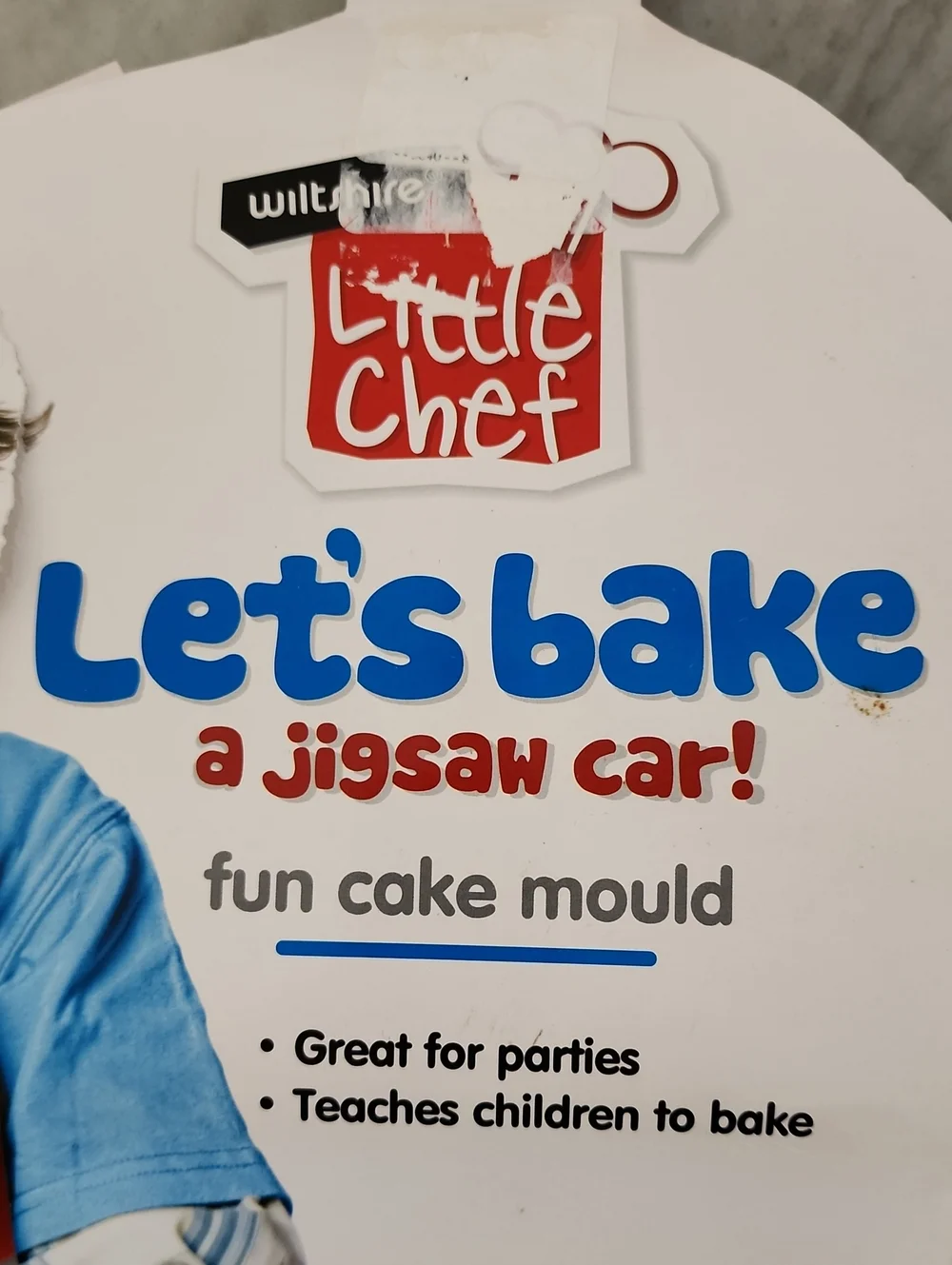 Wiltshire - Little Chef - Pink Butterfly & Jigsaw Car - Silicone Baking Molds